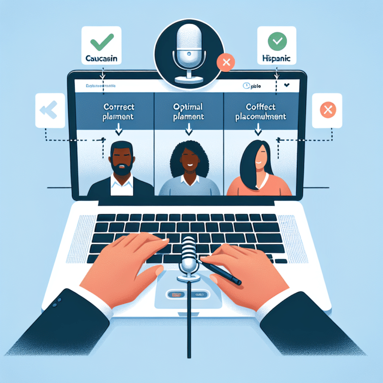 Perfecting Your Zoom Calls: Microphone Placement Tips