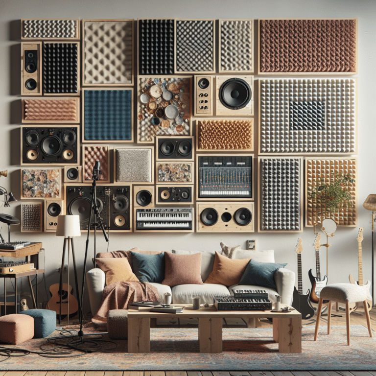 Homemade Sound Absorbing Panels for a Clearer Audio