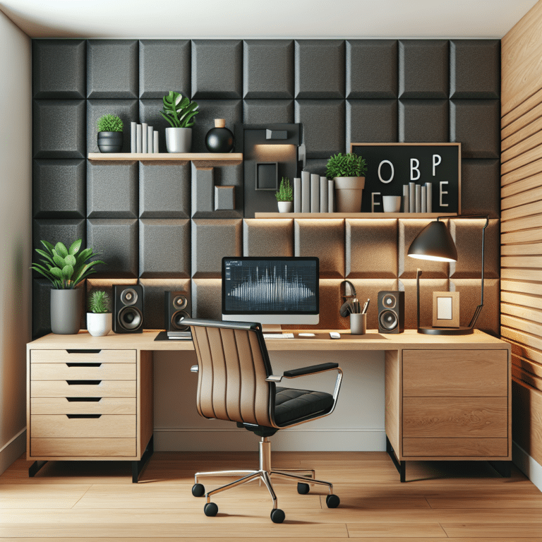 "Acoustic Tiles for Home Office
