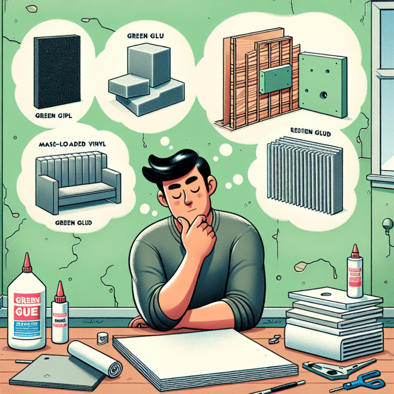 Choosing the Best Materials for DIY Soundproofing