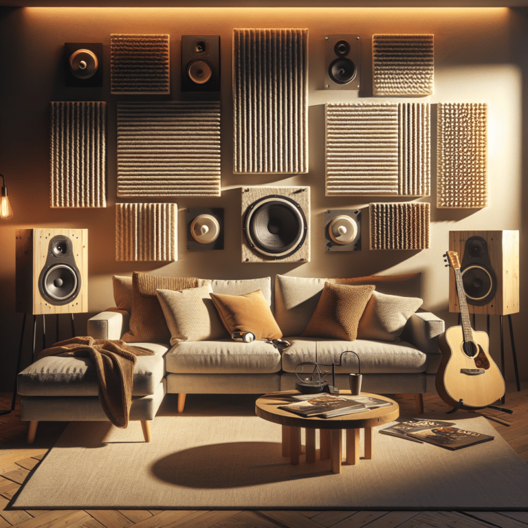 Homemade Sound Absorption Panels