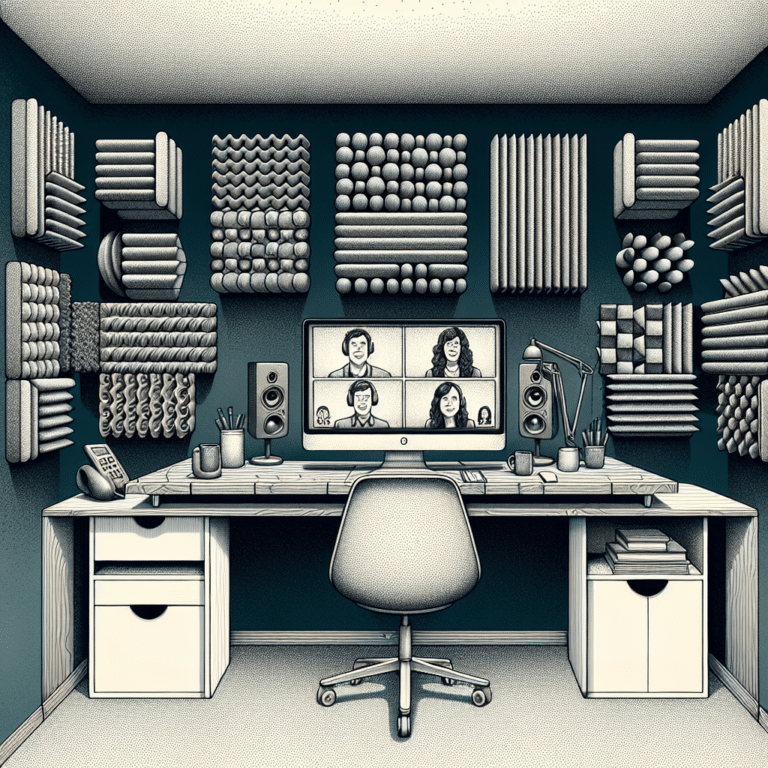 DIY Foam Panels for Conference Calls