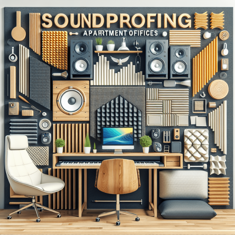 Soundproofing Techniques for Apartment Offices