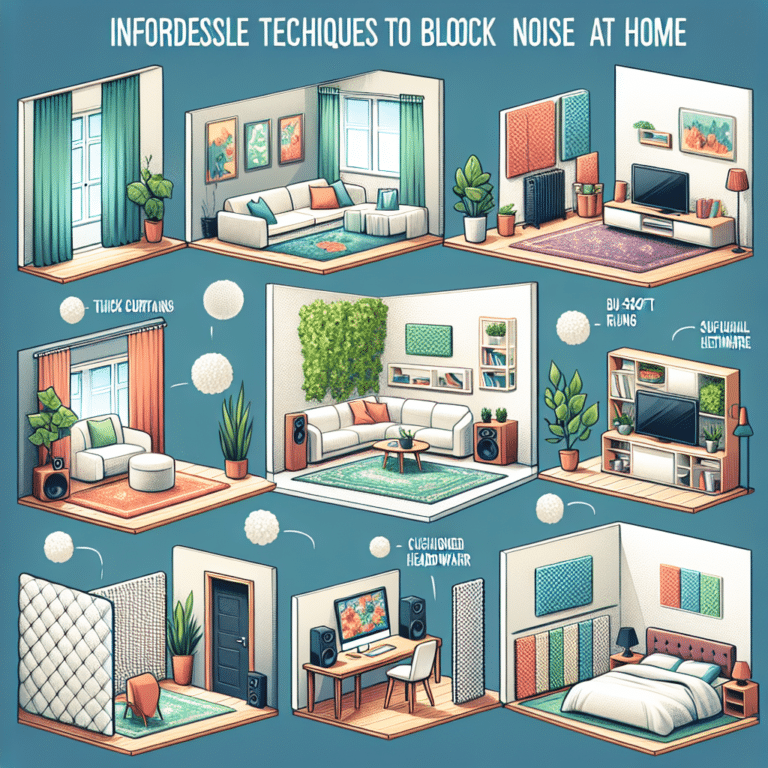 Inexpensive Ways to Block Noise at Home