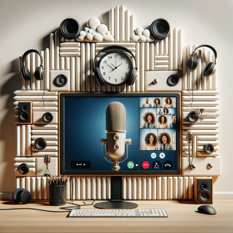 Acoustic Foam for Video Calls