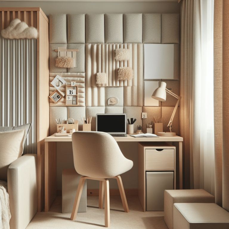 Absorb Sound in Home Office Cheaply