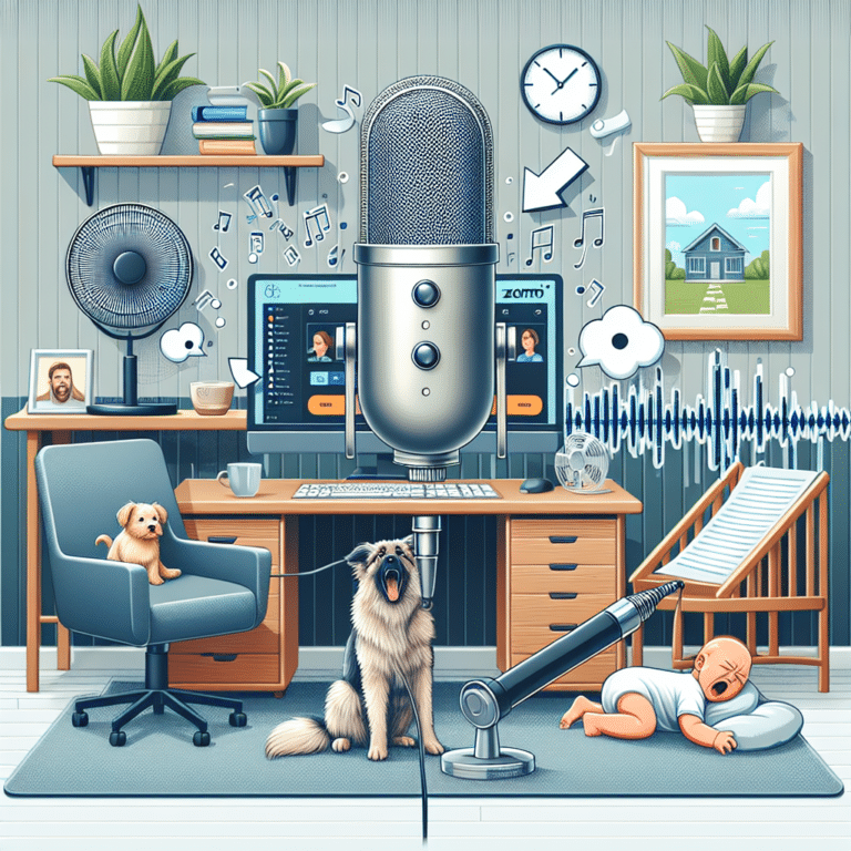 Battling Background Clatter: Mic Positioning for Zoom