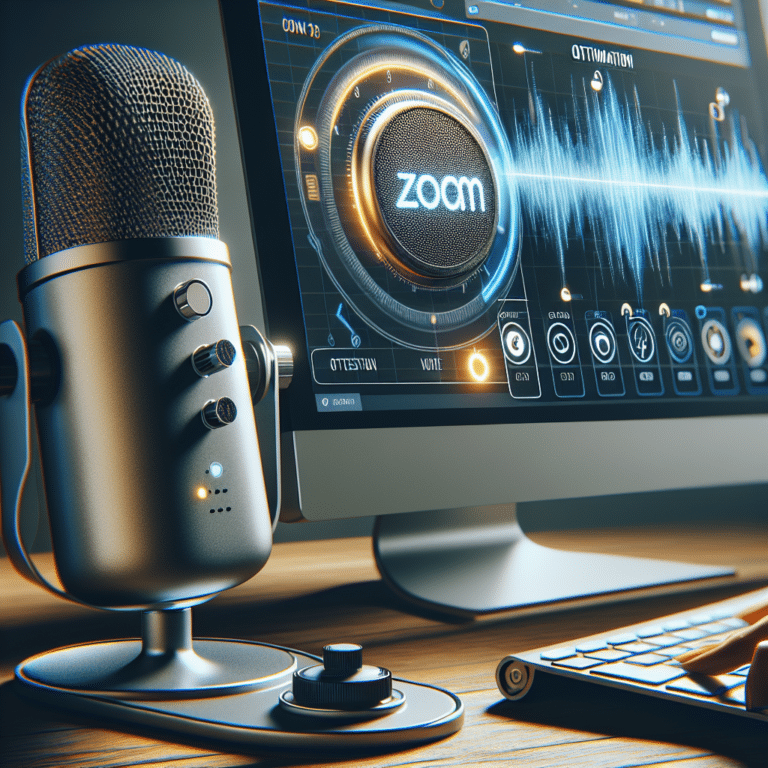 Configuring Zoom Microphone and Speaker for Optimal Sound